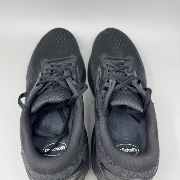 Brooks Ghost 16 Mens Size 11  Wide Triple Black Athletic Running Shoes Sneakers - Picture 6 of 8
